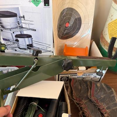 Sale Photo Thumbnail #1371: All Gun Cleaning/Shooting Stand/Targets as shown
