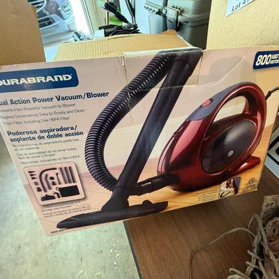 Sale Photo Thumbnail #1381: Durabland Portable Vacuum Cleaner & Blower in box