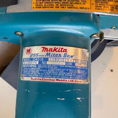 Sale Photo Thumbnail #1490: Makita Model 2401B Electric Miter Saw - not table