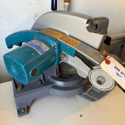 Sale Photo Thumbnail #1489: Makita Model 2401B Electric Miter Saw - not table
