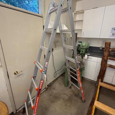 Sale Photo Thumbnail #1536: Little Giant MegaLite folding Ladder System