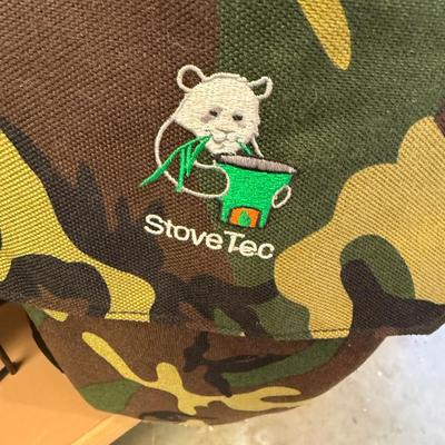 Sale Photo Thumbnail #1562: New looking StoveTec Portable Propane Stove & bag