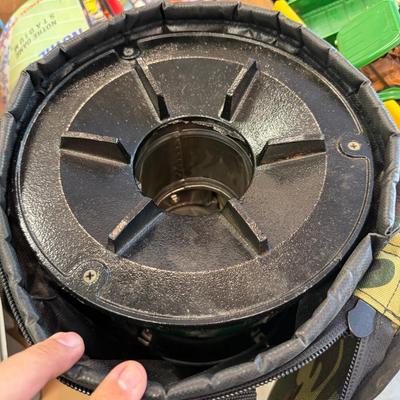 Sale Photo Thumbnail #1559: New looking StoveTec Portable Propane Stove & bag
