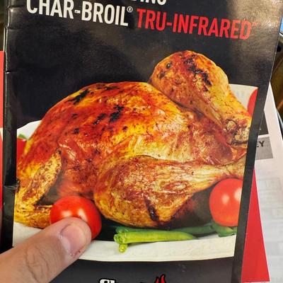 Sale Photo Thumbnail #1574: Oil Less Char-Broil Turkey Fryer looks New w/Cover