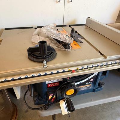 Sale Photo Thumbnail #1594: Ryobi 10” Table Saw as shown