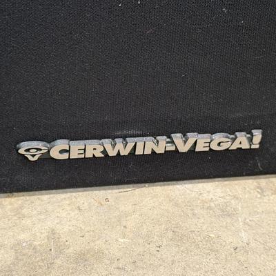 Sale Photo Thumbnail #1605: Pair of Cerwin-Vega 12” Speakers Model LS-12