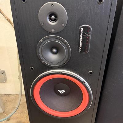 Sale Photo Thumbnail #1607: Pair of Cerwin-Vega 12” Speakers Model LS-12