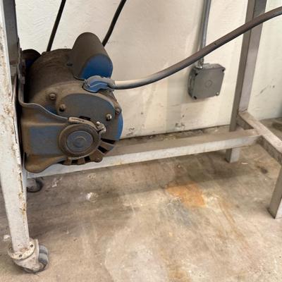 Sale Photo Thumbnail #1615: Cleveland Quarries Electric working grinding wheel