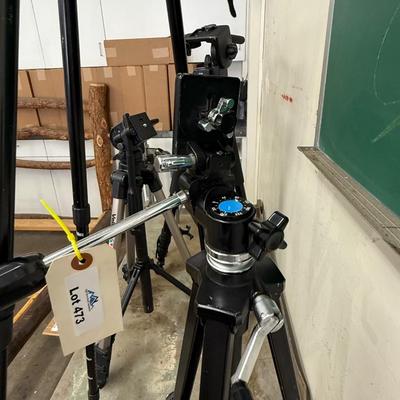 Sale Photo Thumbnail #1621: Group of 6 diff. TriPods Carl Zeiss & Others as shown