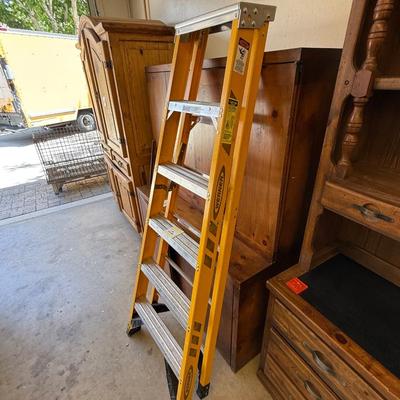 Sale Photo Thumbnail #1648: Werner 6’ Tall Folding 5 Step Ladder