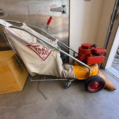 Sale Photo Thumbnail #1723: Electric 5 HP Briggs & Stratton Original Yard Vac