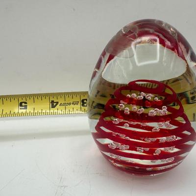 Murano Blown Glass Paperweight