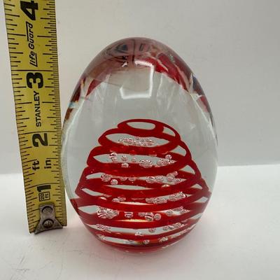Murano Blown Glass Paperweight