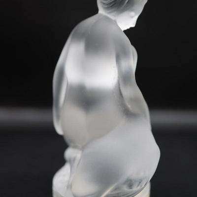 Lalique Crystal “Leda and the Swan” Figurine