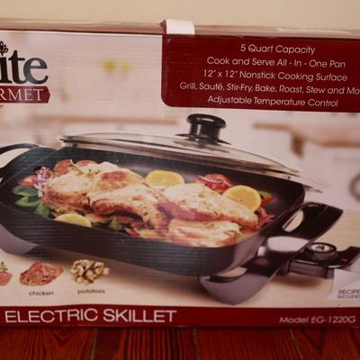 Elite Gourmet 12" Electric Skillet - New in Box