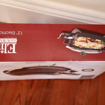 Elite Gourmet 12" Electric Skillet - New in Box