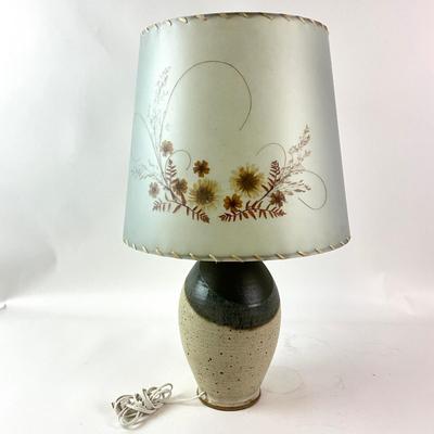 Sale Photo Thumbnail #1374: Floral Design on Shade
Measures: 24" high x 11.25" diameter