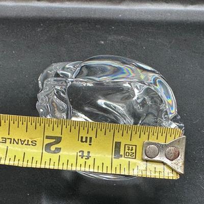 Baccarat Crystal Rabbit Figurine