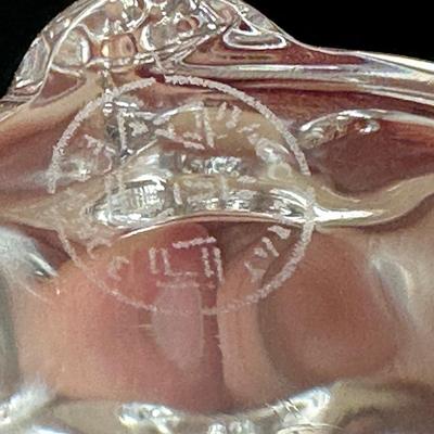 Baccarat Crystal Rabbit Figurine