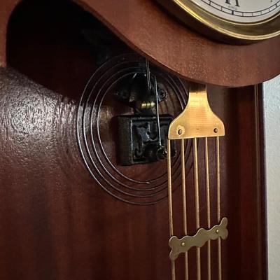 Waltham “Queen Anne” Wall Clock with Pendulum