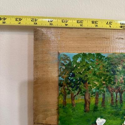 Original Oil Painting by Juanita Courtney On Wood