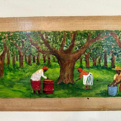 Original Oil Painting by Juanita Courtney On Wood