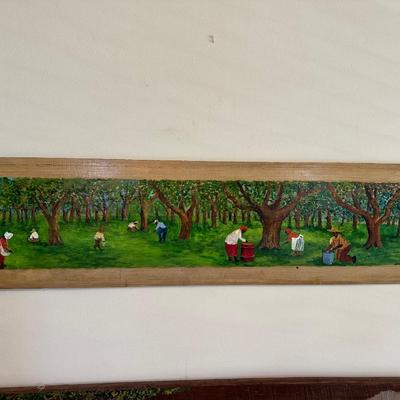 Original Oil Painting by Juanita Courtney On Wood