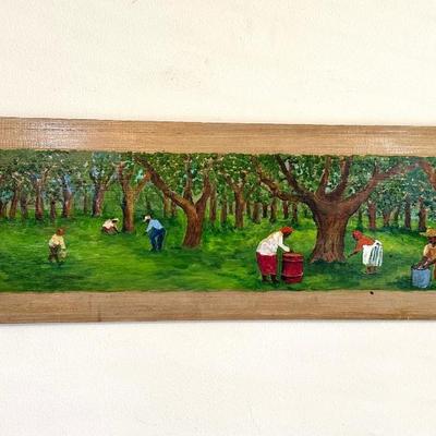 Original Oil Painting by Juanita Courtney On Wood