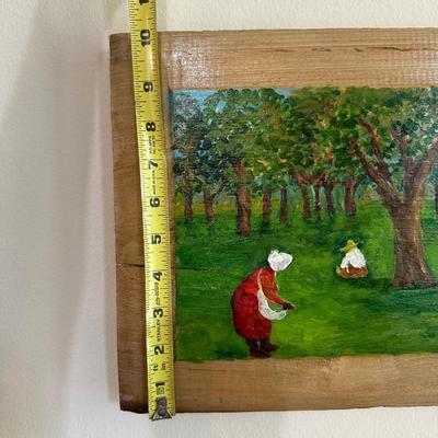 Original Oil Painting by Juanita Courtney On Wood