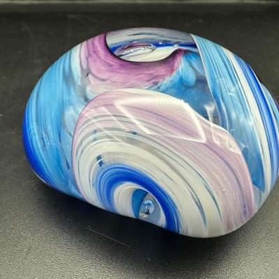 Hand Blown Glass Paperweights