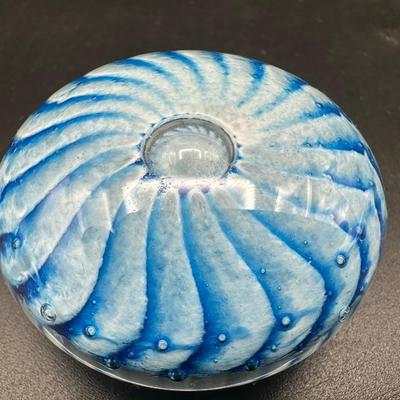 Hand Blown Glass Paperweights