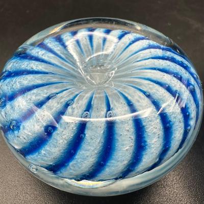 Hand Blown Glass Paperweights