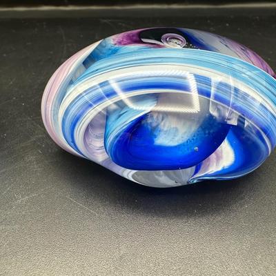 Hand Blown Glass Paperweights
