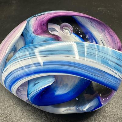 Hand Blown Glass Paperweights