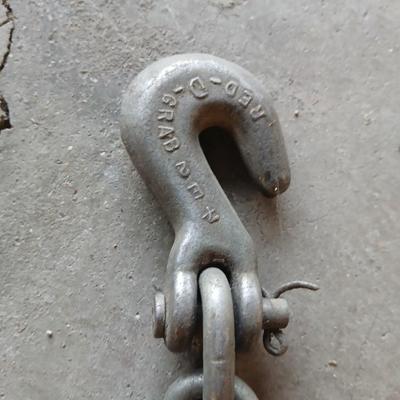 Heavy-Duty Trailer Hitch and Safety Chain Set