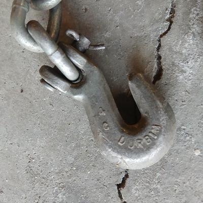 Heavy-Duty Trailer Hitch and Safety Chain Set