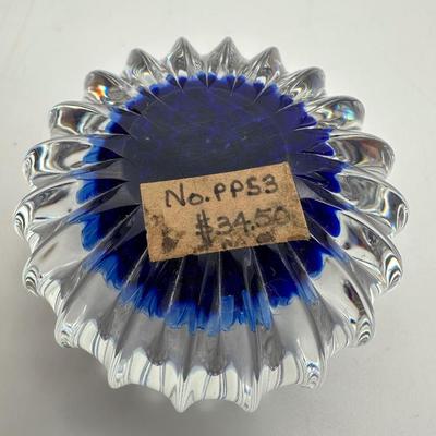 Perthshire Blown Glass Paperweight
