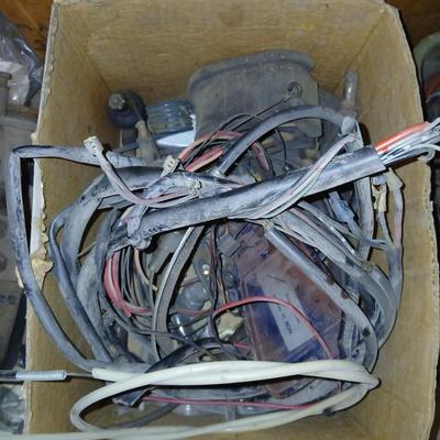 VW Beetle Wiring & Parts Lot – Vintage Assortment