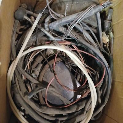 VW Beetle Wiring & Parts Lot – Vintage Assortment