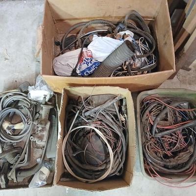 VW Beetle Wiring & Parts Lot – Vintage Assortment