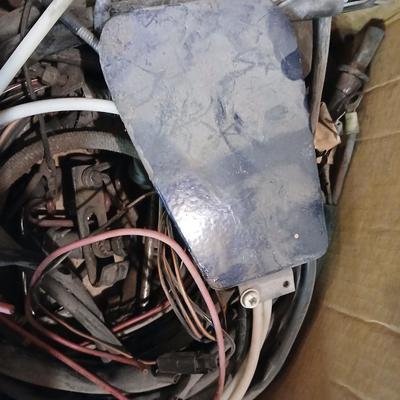 VW Beetle Wiring & Parts Lot – Vintage Assortment