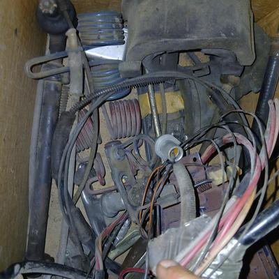 VW Beetle Wiring & Parts Lot – Vintage Assortment