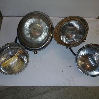 Vintage VW Bug Headlight Assemblies (x4) – Hella Germany