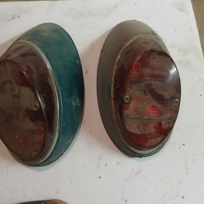 Vintage VW Bug Taillight & Exterior Parts Assortment