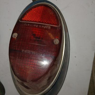 Vintage VW Bug Taillight & Exterior Parts Assortment