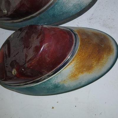Vintage VW Bug Taillight & Exterior Parts Assortment