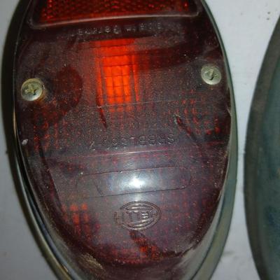 Vintage VW Bug Taillight & Exterior Parts Assortment