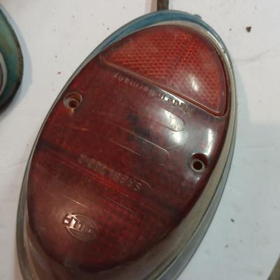 Vintage VW Bug Taillight & Exterior Parts Assortment