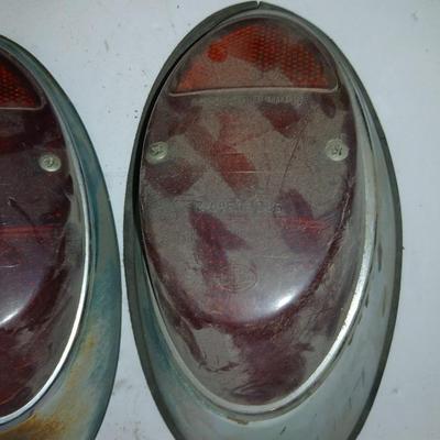 Vintage VW Bug Taillight & Exterior Parts Assortment