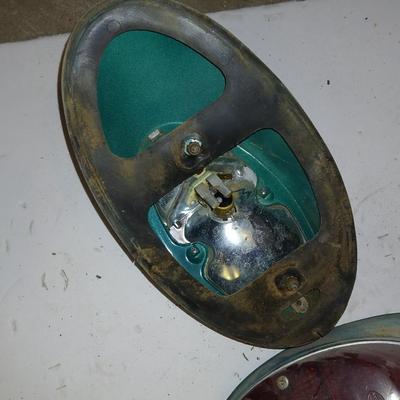 Vintage VW Bug Taillight & Exterior Parts Assortment
